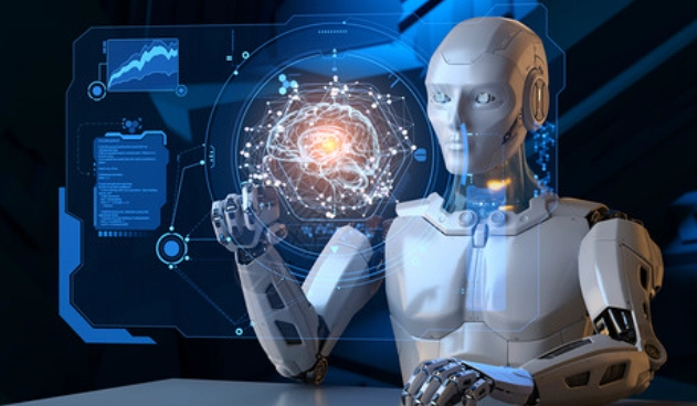 Studi kasus aplikasi robot AI layar sentuh