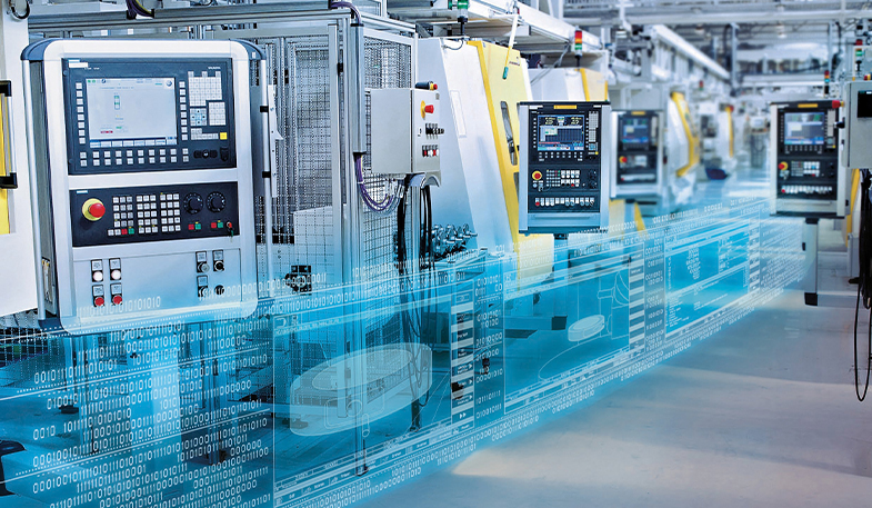 Aplikasi monitor sentuh industri di industri manufaktur