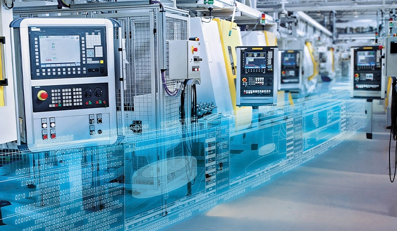 Aplikasi monitor sentuh industri di industri manufaktur