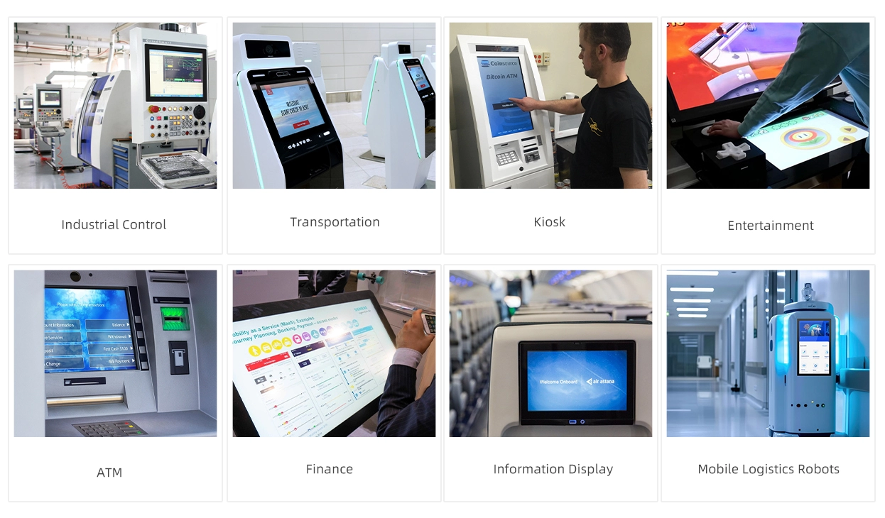 PC Panel Sentuh Pemasangan Panel 10,1-23,8 Inci (Seri 3E)