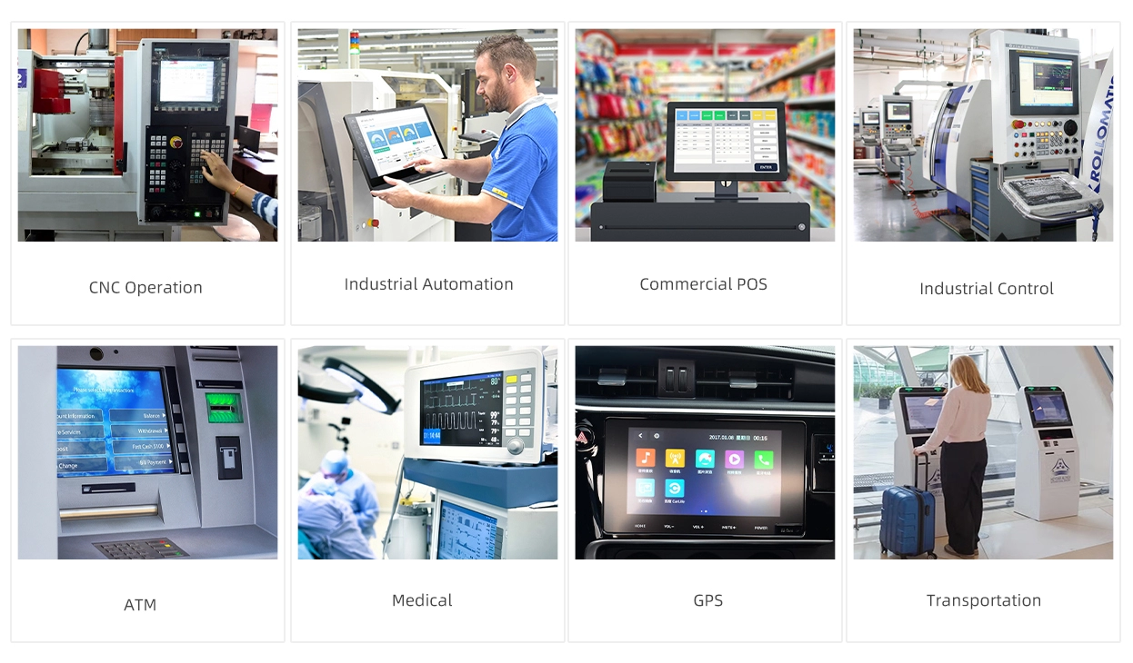 Layar Sentuh Resistif 7 hingga 22 Inci (5 Kabel)