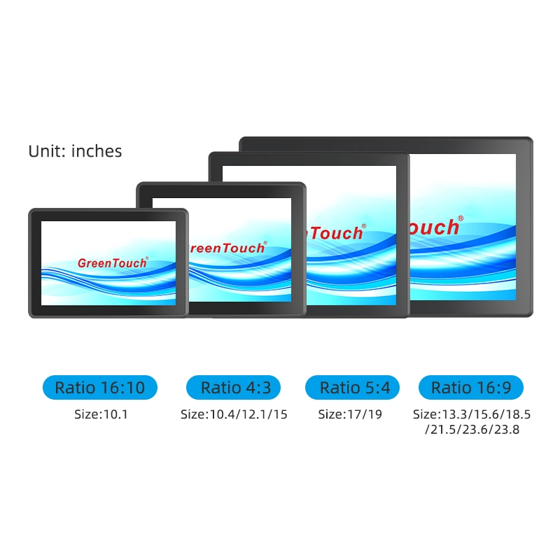 Monitor Sentuh Pemasangan Panel 10,1-23,8 Inci (Seri 3E)