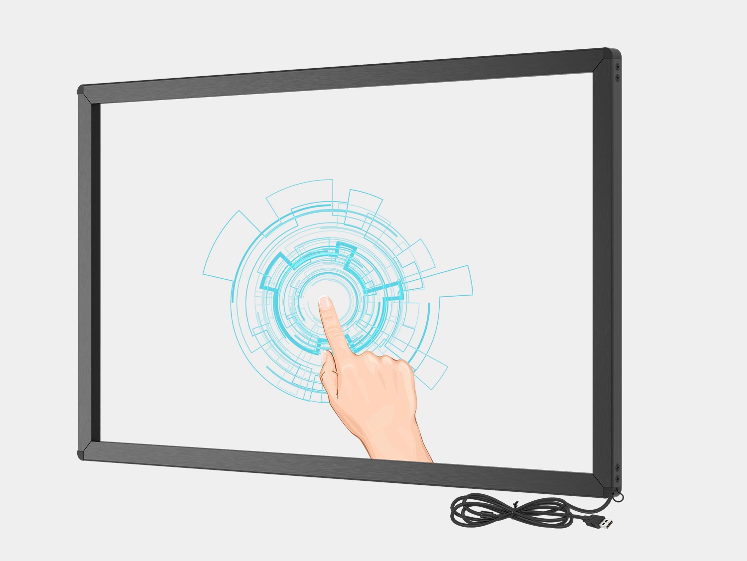 Gambaran Umum Bingkai Sentuh Inframerah TB 