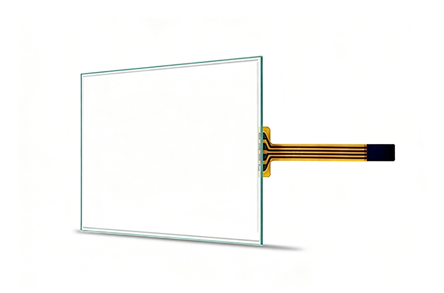 Layar Sentuh Resistif 2,7 hingga 10,1 Inci (4 Kabel)