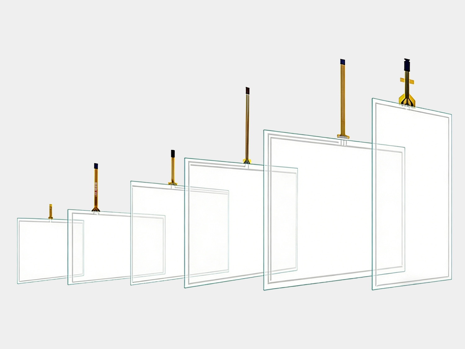 Gambaran Umum Layar Sentuh 4 Kabel Ukuran Kecil 