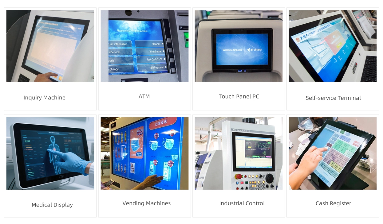 Layar Sentuh Kapasitif 10,4 hingga 23 Inci