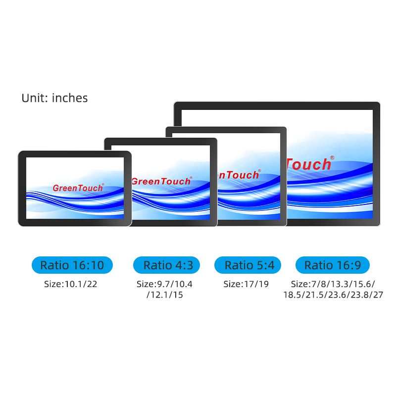 Tutup Bingkai PC Panel Sentuh 9,7-27 Inci (Seri 3A)