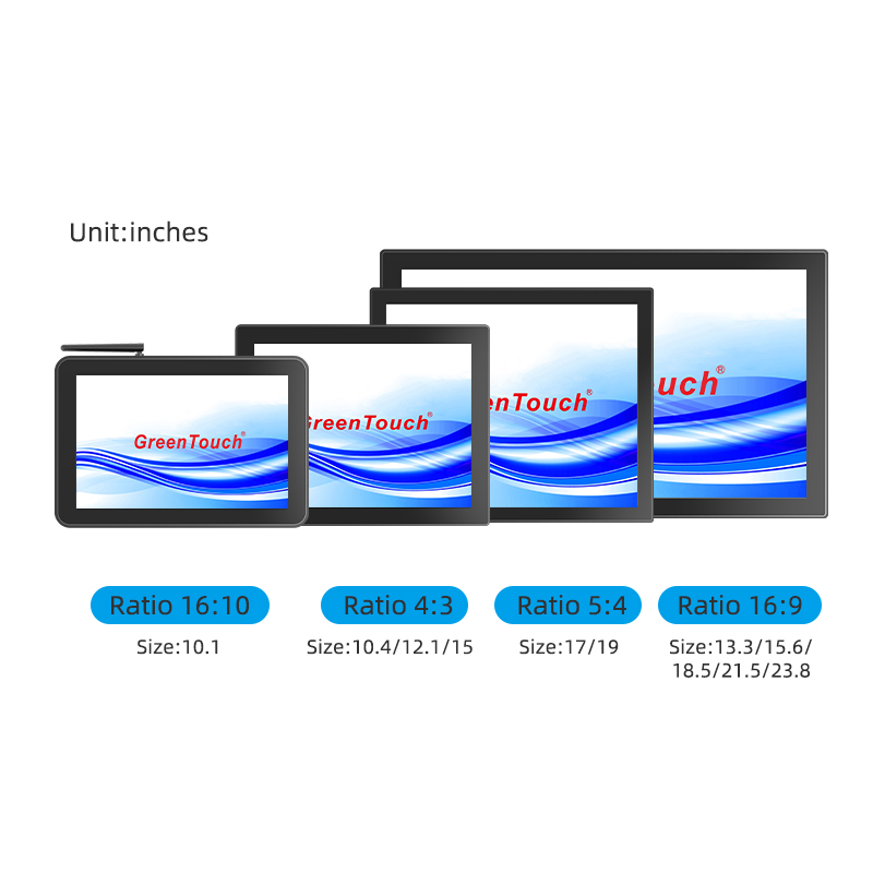 PC Panel Sentuh Kecerahan Tinggi 10,1-23,8 Inci (Seri 2CGL)