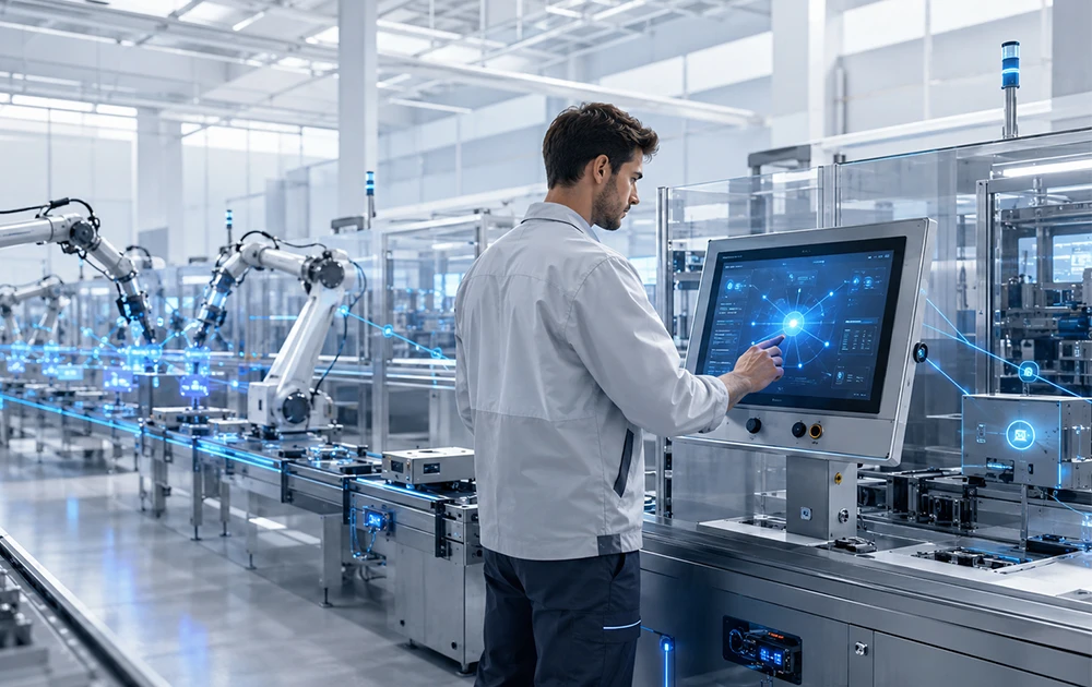 AI dan Manufaktur Cerdas Mendorong HMI Industri Generasi Berikutnya