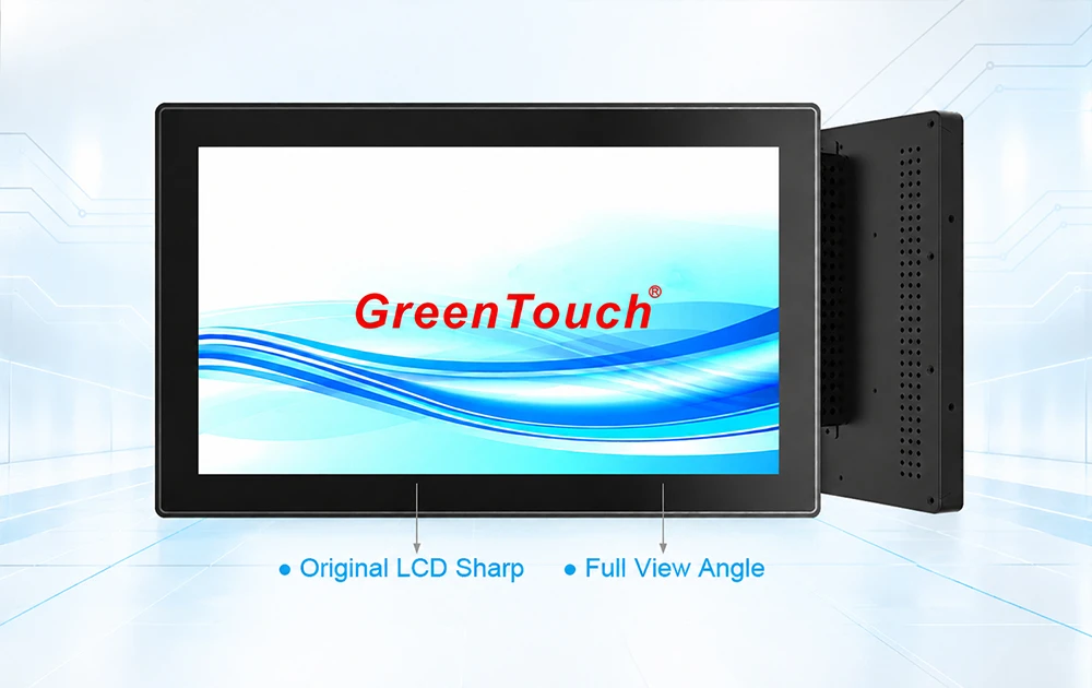 Monitor Sentuh Bingkai Terbuka 15,6 Inci: GreenTouch pada Kualitas LCD Industri, Kustomisasi OEM, Pemasangan, dan Kepatuhan